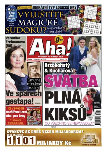 Obálka e-magazínu AHA! 1.7.2016