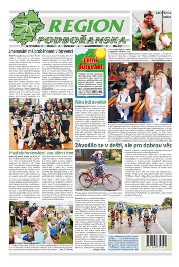 Obálka e-magazínu Region Podbořanska 24/2016