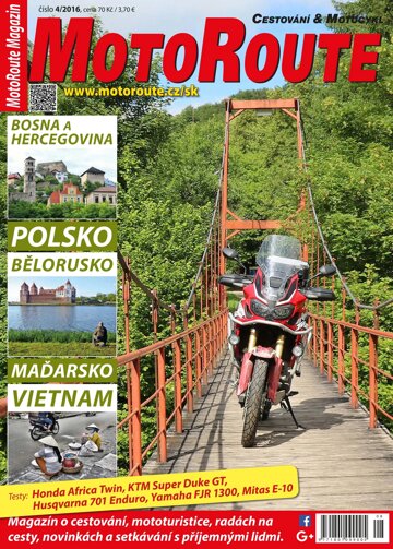 Obálka e-magazínu MotoRoute Magazín 4/2016