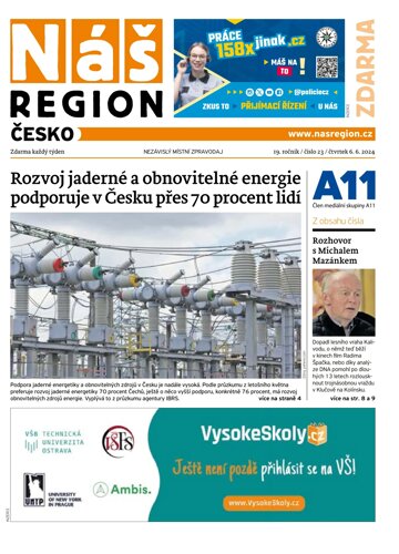 Obálka e-magazínu Náš Region - Česko 23/2024