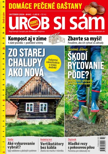 Obálka e-magazínu Urob si sám 10/2024