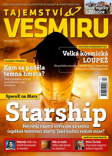 Obálka e-magazínu Tajemství Vesmíru 12/2024