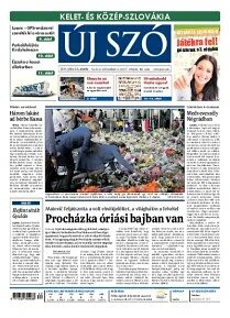 Obálka e-magazínu Új Szó 23.7.2014