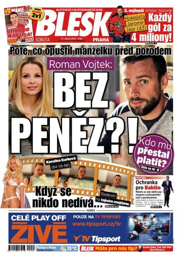 Obálka e-magazínu Blesk 21.3.2015