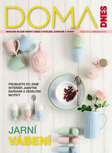 Obálka e-magazínu Doma DNES 9.3.2016