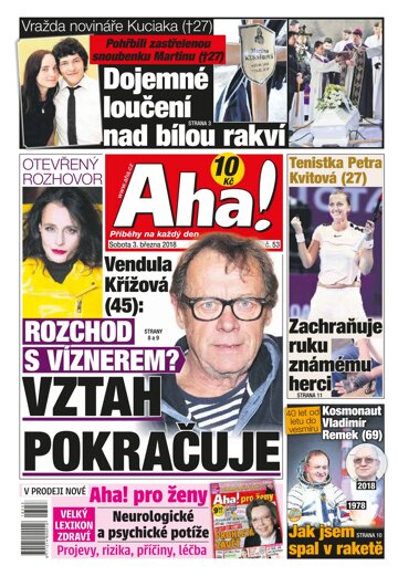 Obálka e-magazínu AHA! 3.3.2018