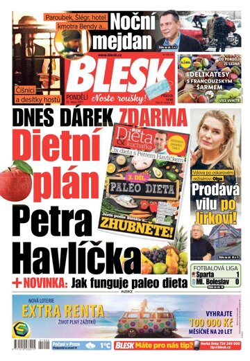 Obálka e-magazínu Blesk 25.1.2021