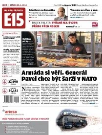 Obálka e-magazínu E15 29.1.2014