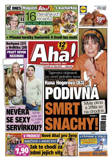 Obálka e-magazínu AHA! 15.10.2015