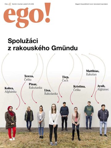 Obálka e-magazínu Hospodářské noviny - příloha Ego! 200 - 14.10.2016 Ego!