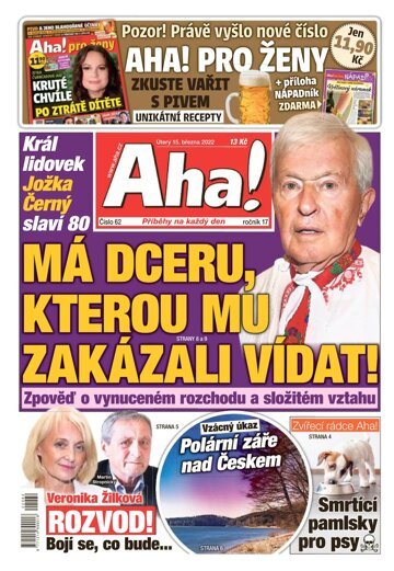 Obálka e-magazínu AHA! 15.3.2022