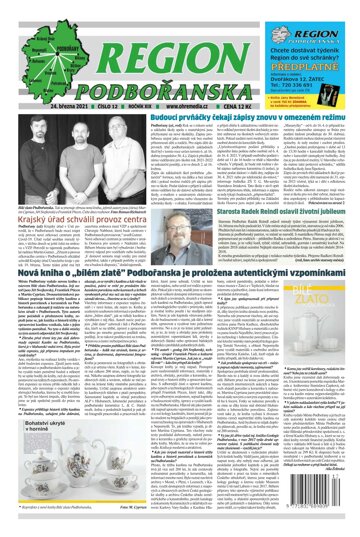 Obálka e-magazínu Region Podbořanska 12/2021