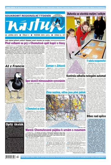 Obálka e-magazínu Nástup 4/2015