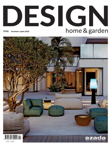 Obálka e-magazínu DESIGN home & garden 7-8/2023