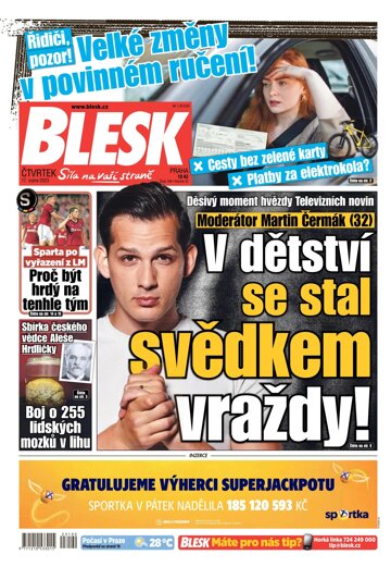 Obálka e-magazínu Blesk 17.8.2023