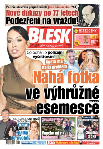 Obálka e-magazínu Blesk 30.1.2025