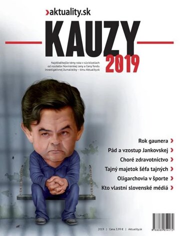 Obálka knihy Kauzy 2019