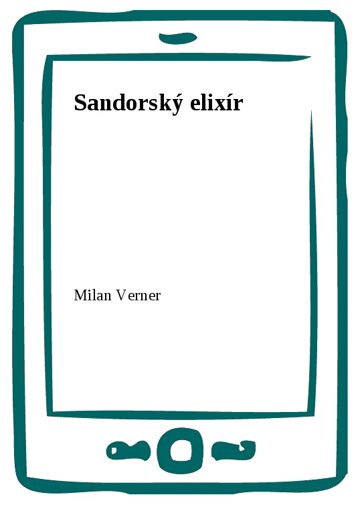 Obálka knihy Sandorský elixír