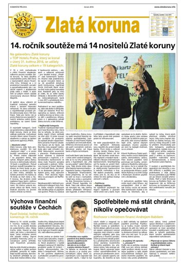 Obálka e-magazínu LN+ Morava - 8.6.2016