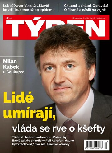 Obálka e-magazínu Týden 3/2021