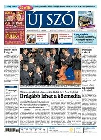 Obálka e-magazínu Új Szo 19/9/2014