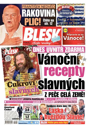 Obálka e-magazínu Blesk 14.12.2020