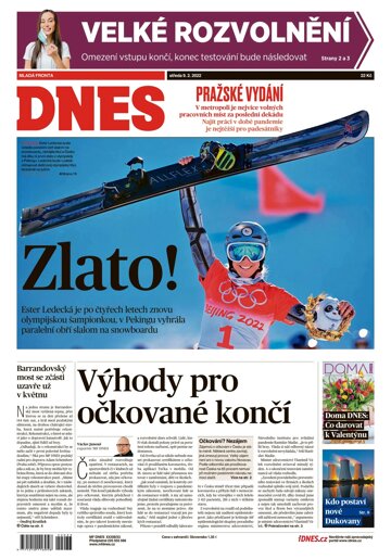 Obálka e-magazínu MF Dnes 9.2.2022