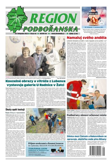 Obálka e-magazínu Region Podbořanska 45/2021