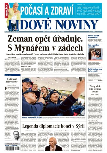 Obálka e-magazínu Lidové noviny 19.4.2023