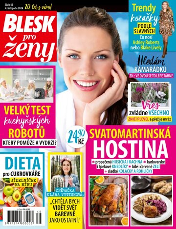 Obálka e-magazínu Blesk pro ženy 45/2024