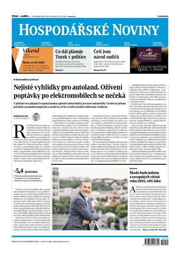 Obálka e-magazínu Hospodářské noviny 250 - 27.12.2024