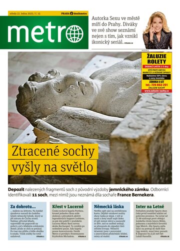 Obálka e-magazínu deník METRO 22.1.2025