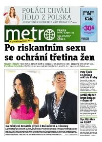 Obálka e-magazínu deník METRO 29.8.2013