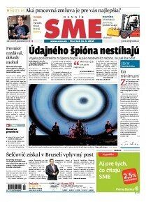 Obálka e-magazínu SME 11.9.2014