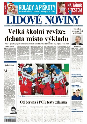 Obálka e-magazínu Lidové noviny 25.5.2021