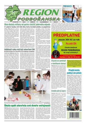 Obálka e-magazínu Region Podbořanska 4/2016