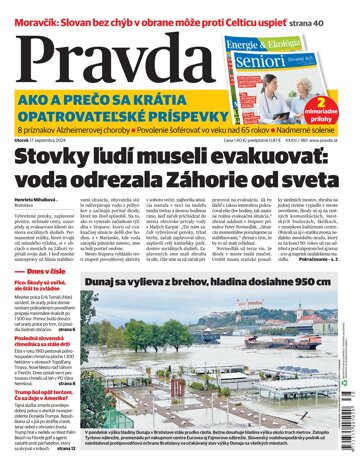 Obálka e-magazínu Pravda 17. 9. 2024