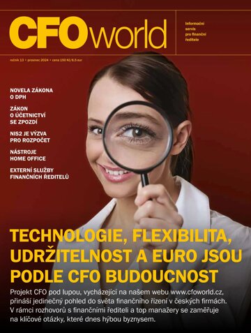 Obálka e-magazínu CFO World 4/2024