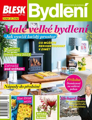 Obálka e-magazínu Blesk Bydlení 2/2025