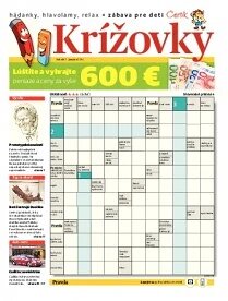 Obálka e-magazínu Krížovky 11. 1. 2014