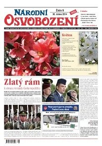 Obálka e-magazínu Národní Osvobození 9/2014