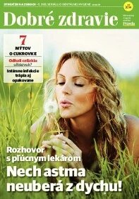 Obálka e-magazínu Zdravie Dobré - 28. 5. 2014