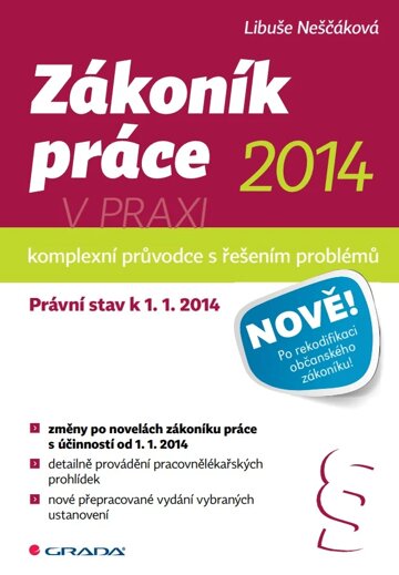 Obálka knihy Zákoník práce 2014 v praxi - komplexní průvodce