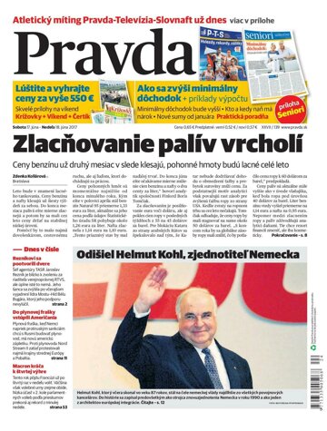 Obálka e-magazínu Pravda 17. 6. 2017