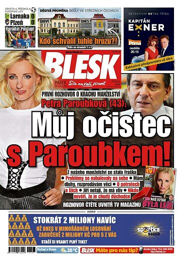 Obálka e-magazínu Blesk 25.8.2017