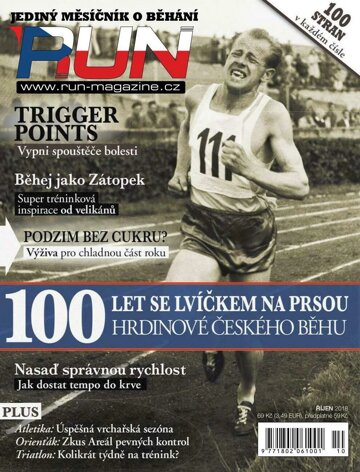 Obálka e-magazínu RUN 10/2018