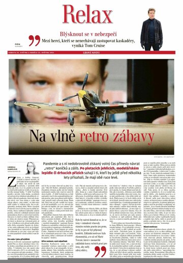 Obálka e-magazínu LN+ Morava - 22.5.2021