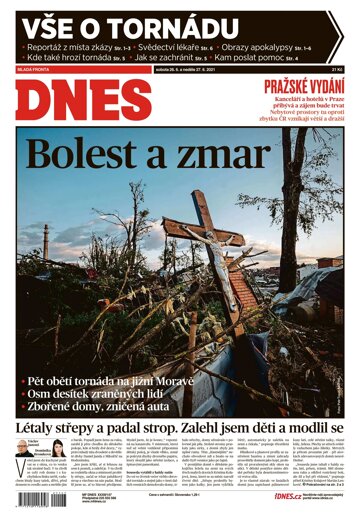 Obálka e-magazínu MF Dnes 26.6.2021