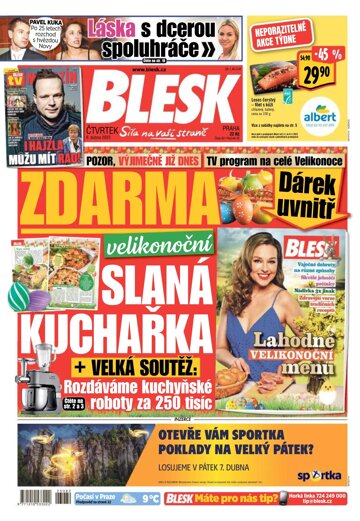 Obálka e-magazínu Blesk 6.4.2023