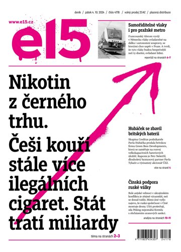 Obálka e-magazínu E15 4.10.2024